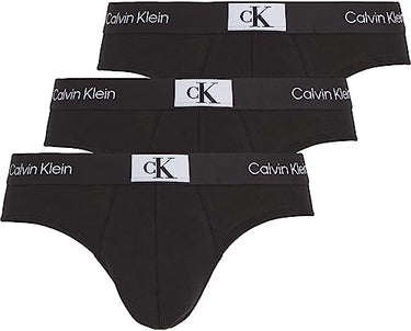 Calvin Klein Hip Brief 3Pk Hip Briefs, Men, Black (Black, Black, Black), Xl on sale
